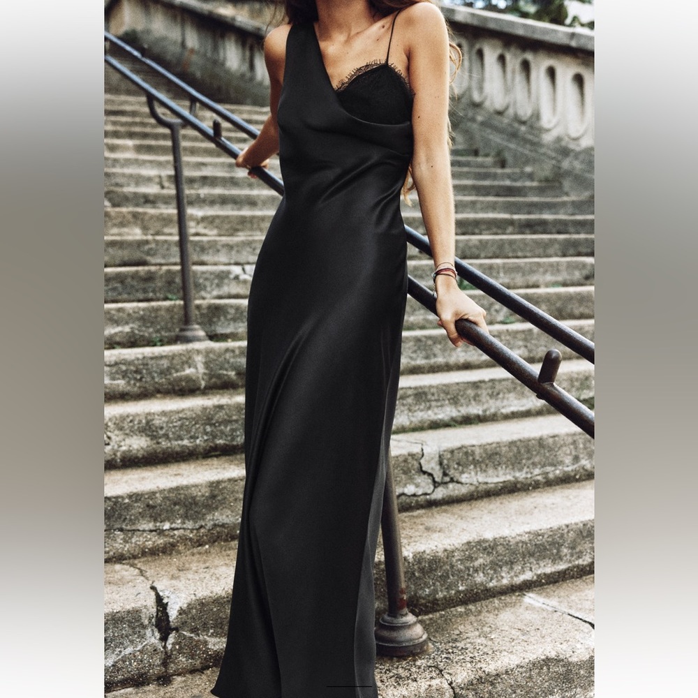 New with Tags, Zara Black Maxi Dress